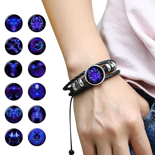 Zodiac Constellation Bracelet – Astrology Sign Birthstone Inspired Jewelry