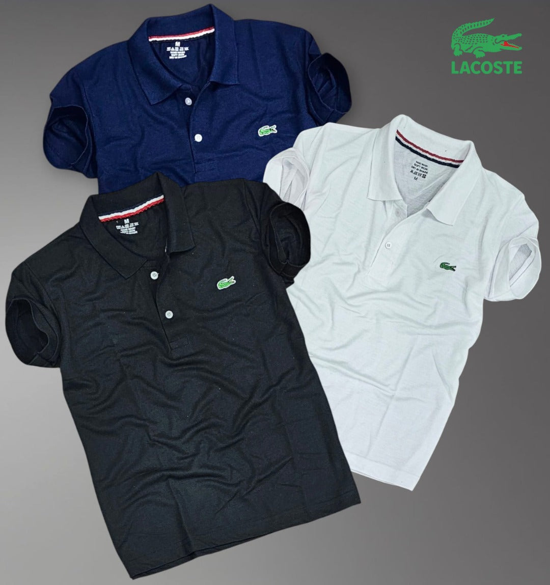 Men's Matty Polo T-Shirts – Pack of 3