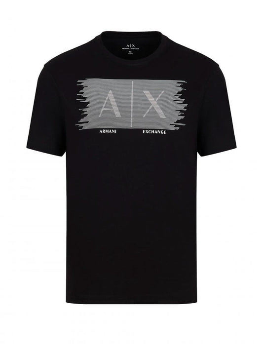 Men’s Black Graphic Print T-Shirt – Stylish Casual Streetwear Tee