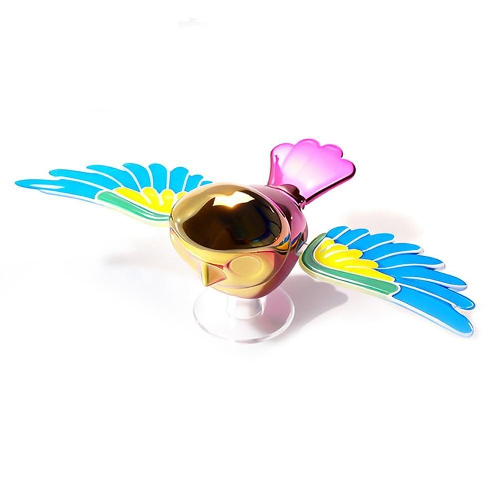Moving Wing Car Ornament – Wind-Powered Flapping Bird Wings | Car Exterior Decoration