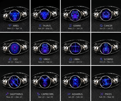 Zodiac Constellation Bracelet – Astrology Sign Birthstone Inspired Jewelry