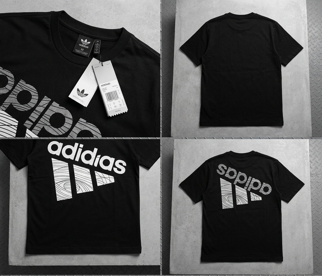 Men’s Black Graphic Print T-Shirt – Stylish Casual Streetwear Tee