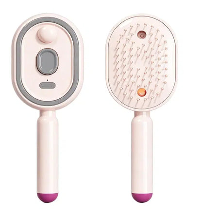 3-in-1 Electric Scalp Massager – Scalp Spa & Hair Care Brush – Essential Oil Mist, Red Light Therapy & Relaxing Scalp Care