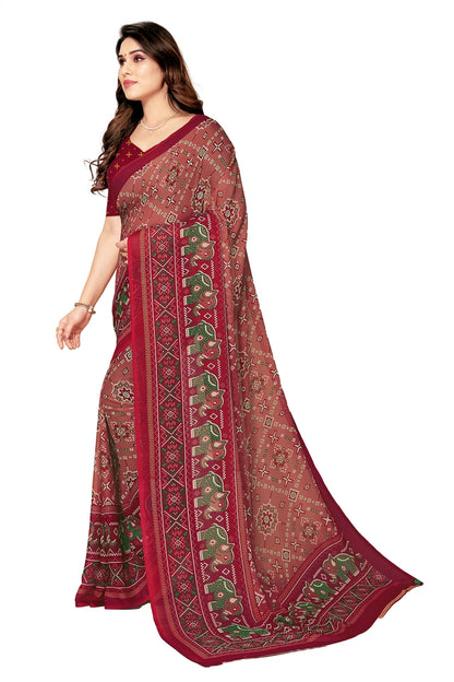 Aarika Saree Printed Daily Wear Georgette Saree