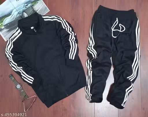 Adidas tracksuit lycra (NavyBlue)