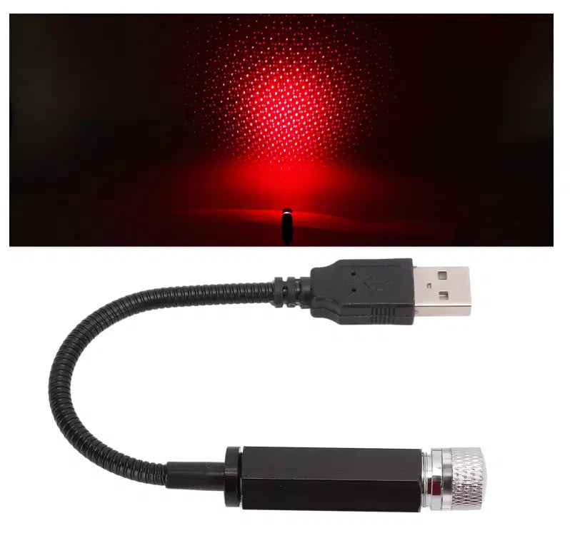 LED Wall Projection Lamp – RGB Sunset Ambient Light for Bedroom & Home Decor